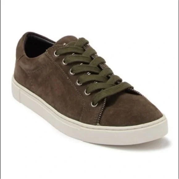 FRYE SINDY MOTO SNEAKERS FATIGUE OLIVE GREEN SIZE 7.5